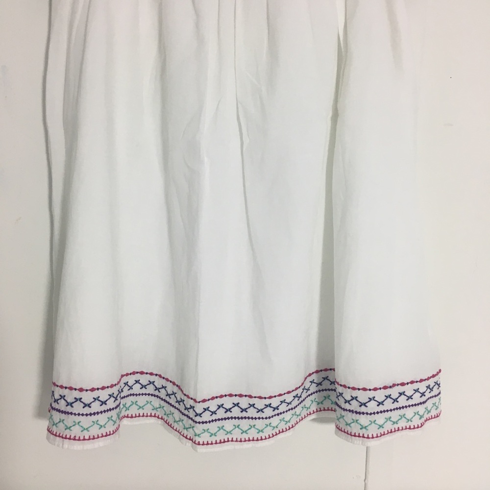 white cotton dress for girls - Picture 3 of 10
